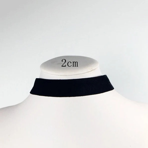 Black Choker Necklace - Neck Jewelry