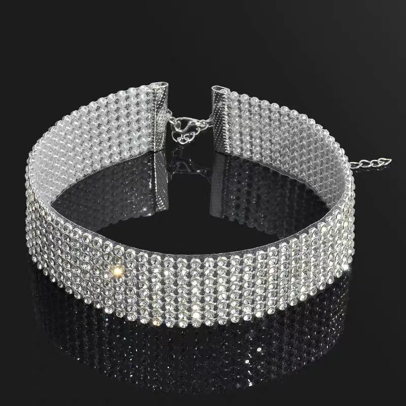 Shiny Rhinestone Collar