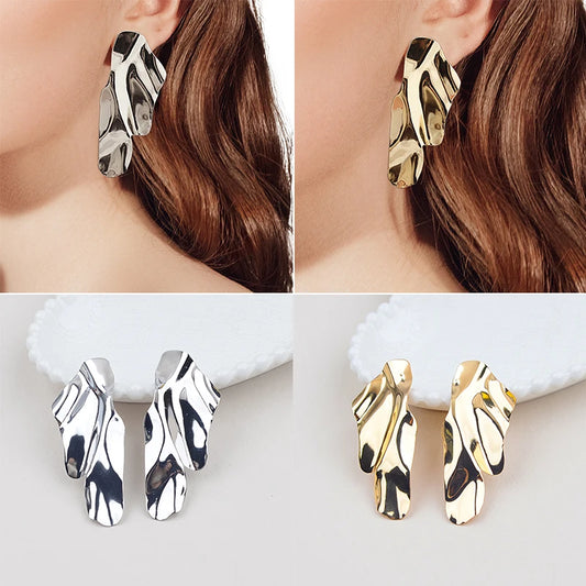 Exaggerated Sheet Earrings