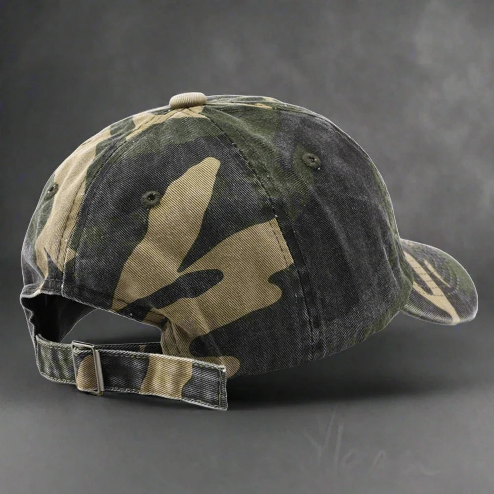 Tactical Camouflage Baseball Cap For Outdoor Sports & Camping