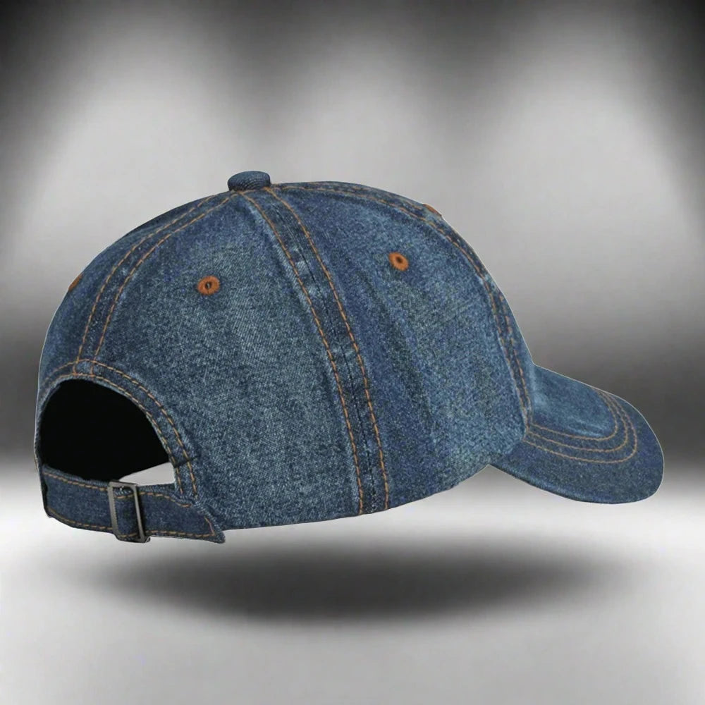 Vintage Denim Baseball Cap