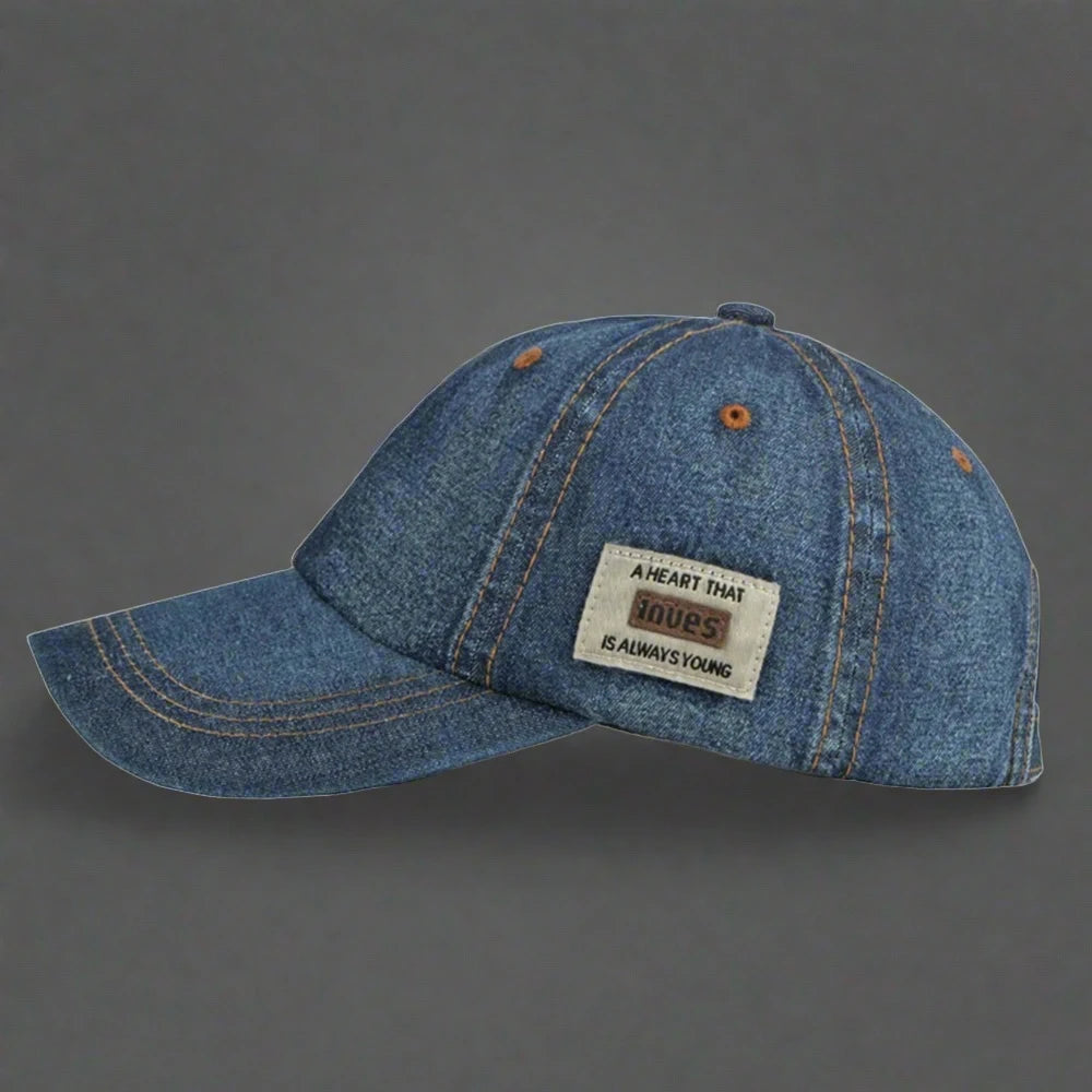 Vintage Denim Baseball Cap