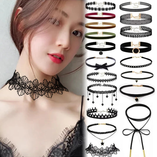 Lace Choker Collar