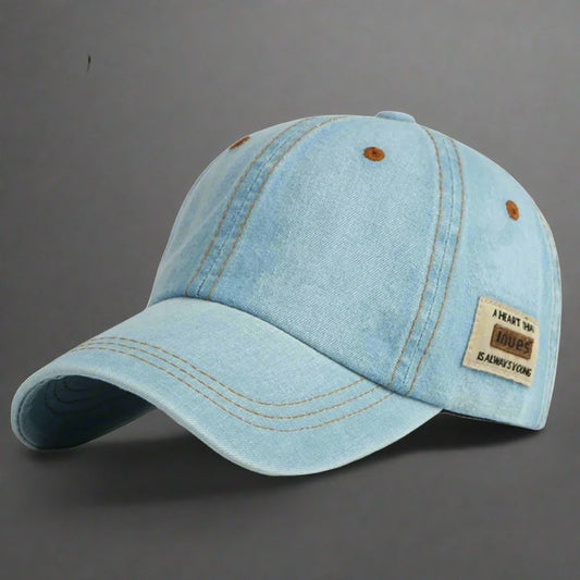 Vintage Denim Baseball Cap